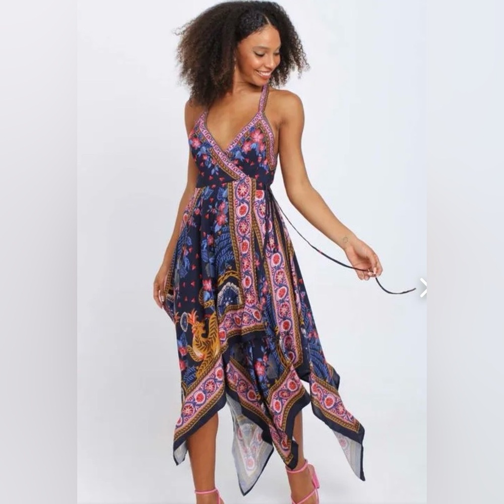 Women's Size GG Jungle Jaguar Wrap Dress From Farm